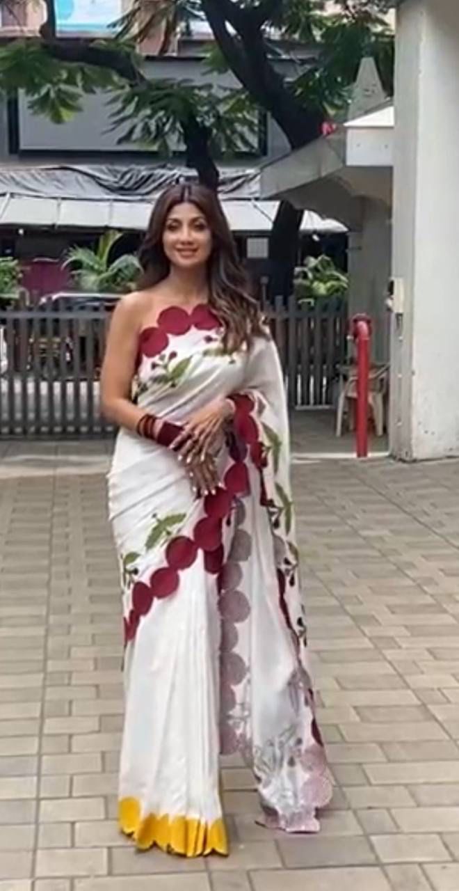 MG 289 Shilpa Shetty Designer Party Wear Sarees Catalog